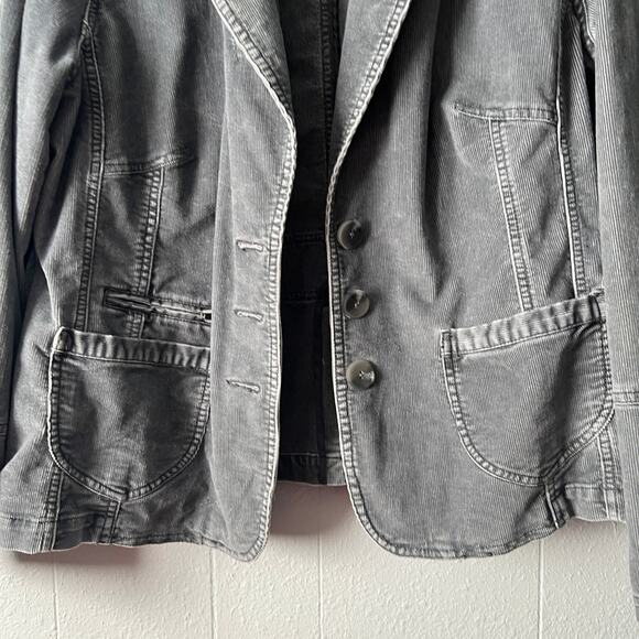 Caslon Corduroy Jacket Womens 16W Business Casual Preppy Dark Academia Capsule - Picture 4 of 13